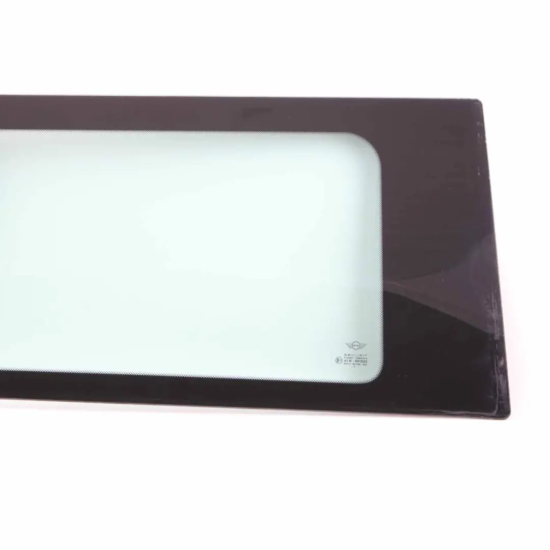 Trasero Derecho Ventana lateral AS2 Verde para Mini Cooper R50 R53 con número de pieza 1166579 Mini Cooper R50 R53 Trasero Derecho Ventana lateral AS2 Verde - SKU 1166579-1 - Número de pieza 1166579