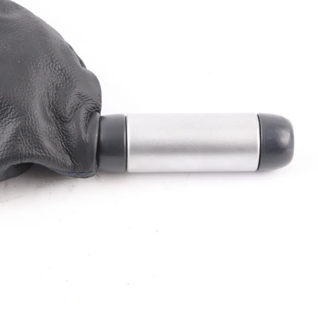 Handbrake Lever Gear Cover Trim Leather Blue to Mini Cooper One R50 R52 R53 with Part number 1171195 Mini Cooper One R50 R52 R53 Handbrake Lever Gear Cover Trim Leather Blue - SKU 1171195-5 - Part number 1171195