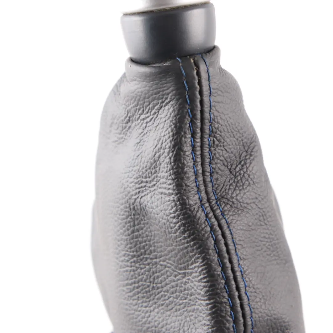 Handbrake Lever Gear Cover Trim Leather Blue to Mini Cooper One R50 R52 R53 with Part number 1171195 Mini Cooper One R50 R52 R53 Handbrake Lever Gear Cover Trim Leather Blue - SKU 1171195-5 - Part number 1171195