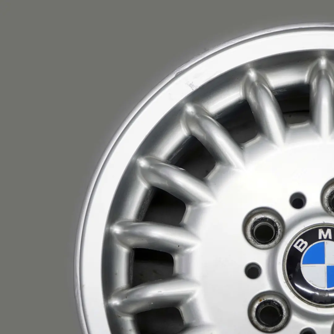 BMW E36 Silver Alloy Wheel Rim 15" 7J ET:47 Sports Spoke Styling 13 - SKU 1180069-3 - Part number 1180069