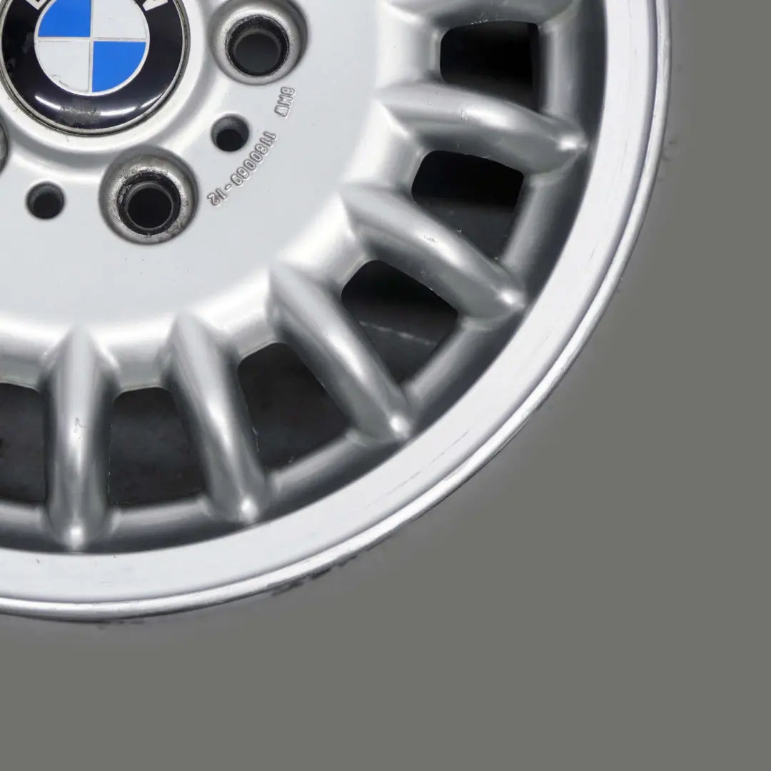 Alloy Wheel Rim 15" 7J ET:47 Sports Spoke Styling 13 to BMW E36 Silver with Part number 1180069 BMW E36 Silver Alloy Wheel Rim 15" 7J ET:47 Sports Spoke Styling 13 - SKU 1180069-3 - Part number 1180069
