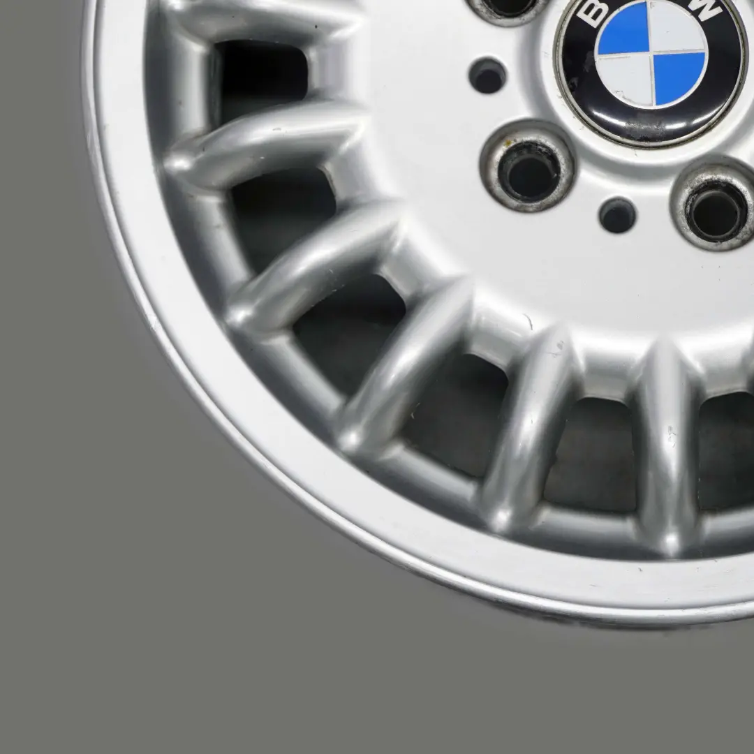 Alloy Wheel Rim 15" 7J ET:47 Sports Spoke Styling 13 to BMW E36 Silver with Part number 1180069 BMW E36 Silver Alloy Wheel Rim 15" 7J ET:47 Sports Spoke Styling 13 - SKU 1180069-3 - Part number 1180069
