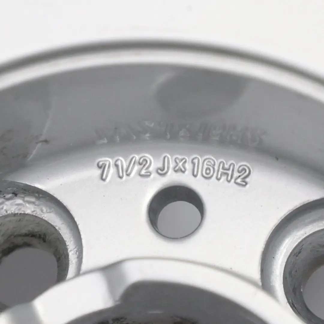 Alloy Wheel Rim 16" Styling 6 7.5J ET:20 to BMW E38 Silver with Part number 1181840 BMW E38 Silver Alloy Wheel Rim 16" Styling 6 7.5J ET:20 - SKU 1181840-1 - Part number 1181840