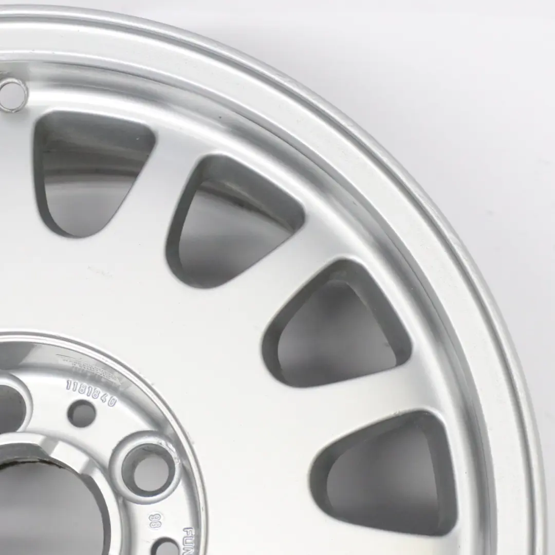 Alloy Wheel Rim 16" Styling 6 7.5J ET:20 to BMW E38 Silver with Part number 1181840 BMW E38 Silver Alloy Wheel Rim 16" Styling 6 7.5J ET:20 - SKU 1181840-1 - Part number 1181840