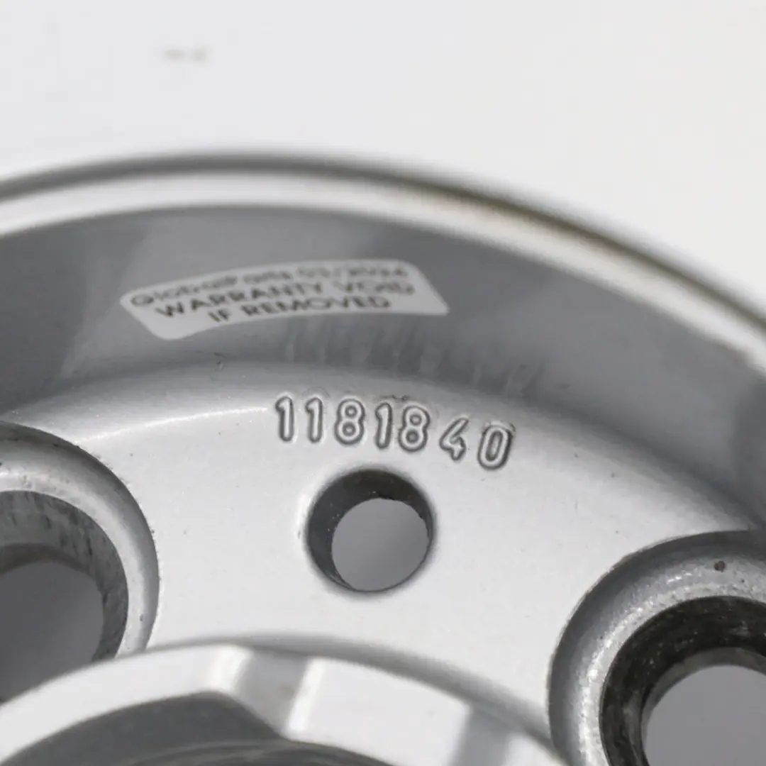BMW E38 Silver Alloy Wheel Rim 16" Styling 6 7.5J ET:20 - SKU 1181840-2 - Part number 1181840