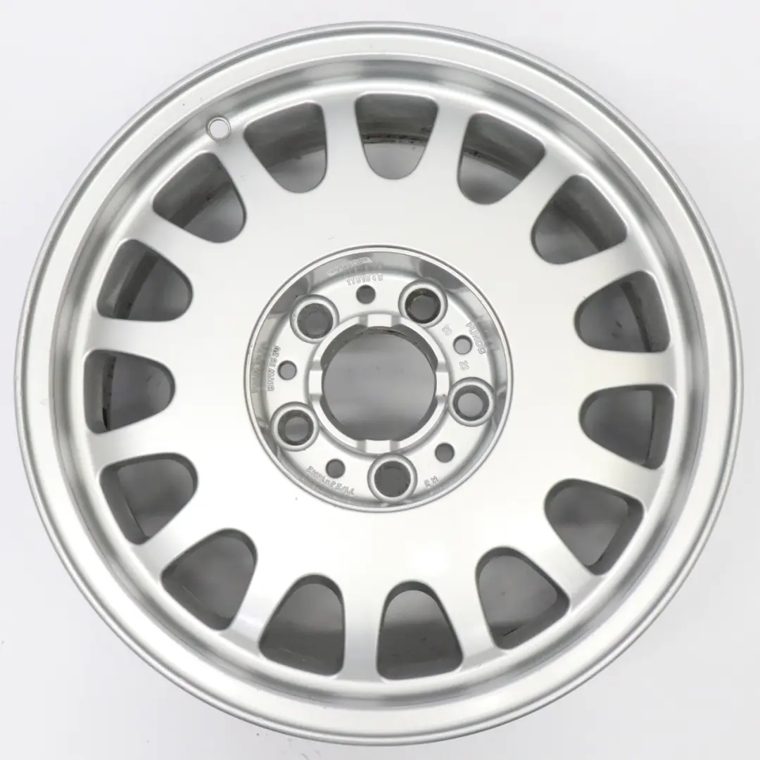 BMW E38 Silver Alloy Wheel Rim 16" Styling 6 7.5J ET:20 - SKU 1181840-2 - Part number 1181840