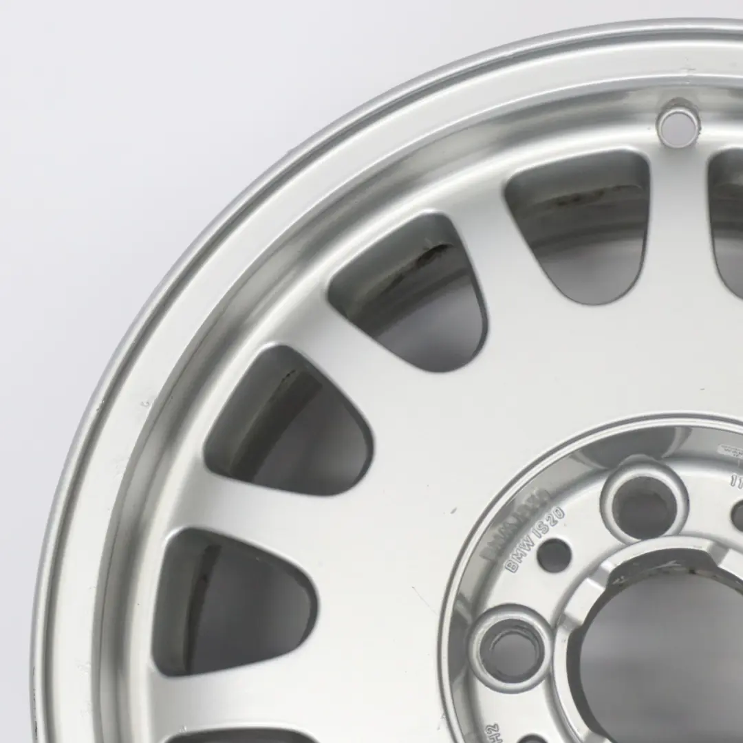 Alloy Wheel Rim 16" Styling 6 7.5J ET:20 to BMW E38 Silver with Part number 1181840 BMW E38 Silver Alloy Wheel Rim 16" Styling 6 7.5J ET:20 - SKU 1181840-3 - Part number 1181840