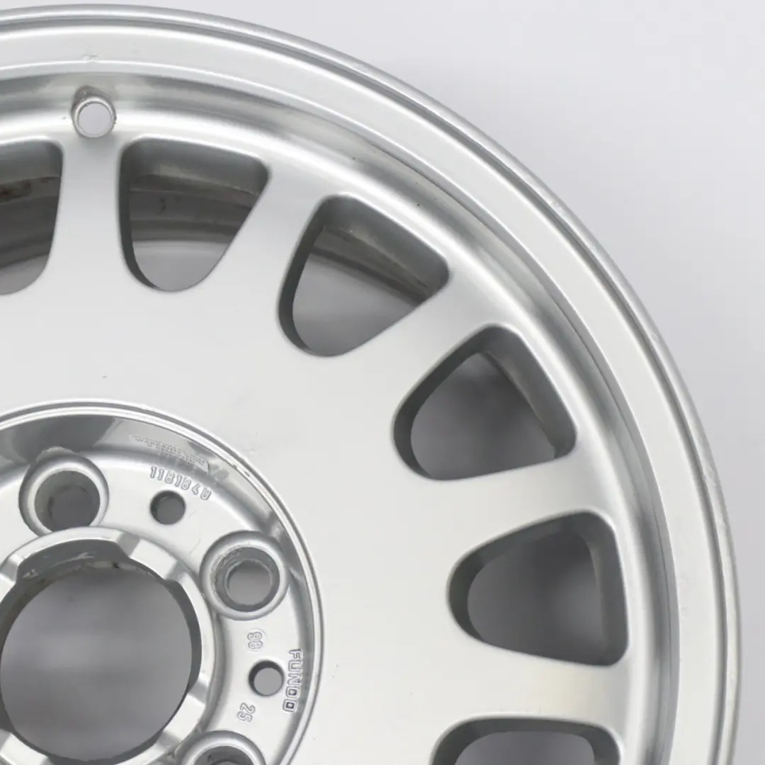 Alloy Wheel Rim 16" Styling 6 7.5J ET:20 to BMW E38 Silver with Part number 1181840 BMW E38 Silver Alloy Wheel Rim 16" Styling 6 7.5J ET:20 - SKU 1181840-3 - Part number 1181840