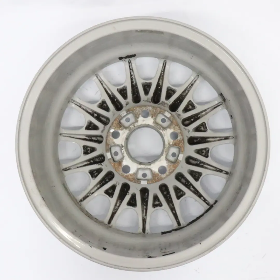 Alloy Wheel Rim 16" Styling 6 7.5J ET:20 to BMW E38 Silver with Part number 1181840 BMW E38 Silver Alloy Wheel Rim 16" Styling 6 7.5J ET:20 - SKU 1181840-4 - Part number 1181840