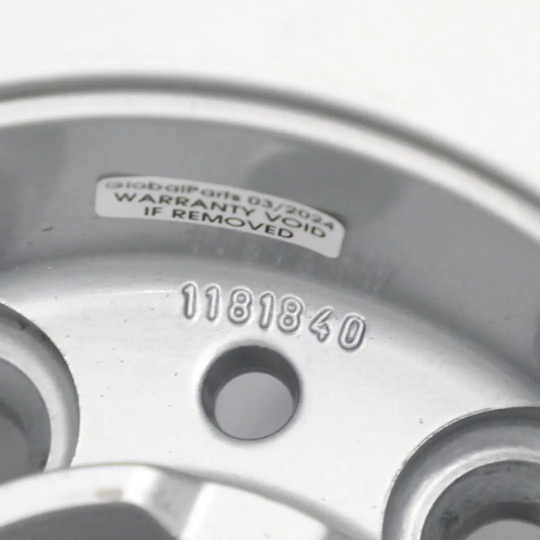 Alloy Wheel Rim 16" Styling 6 7.5J ET:20 to BMW E38 Silver with Part number 1181840 BMW E38 Silver Alloy Wheel Rim 16" Styling 6 7.5J ET:20 - SKU 1181840-4 - Part number 1181840