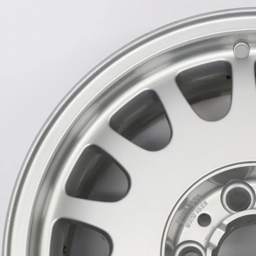 Alloy Wheel Rim 16" Styling 6 7.5J ET:20 to BMW E38 Silver with Part number 1181840 BMW E38 Silver Alloy Wheel Rim 16" Styling 6 7.5J ET:20 - SKU 1181840-4 - Part number 1181840