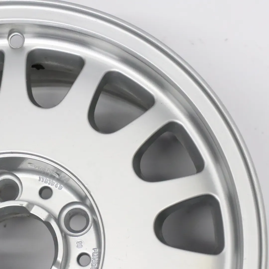 Alloy Wheel Rim 16" Styling 6 7.5J ET:20 to BMW E38 Silver with Part number 1181840 BMW E38 Silver Alloy Wheel Rim 16" Styling 6 7.5J ET:20 - SKU 1181840-4 - Part number 1181840