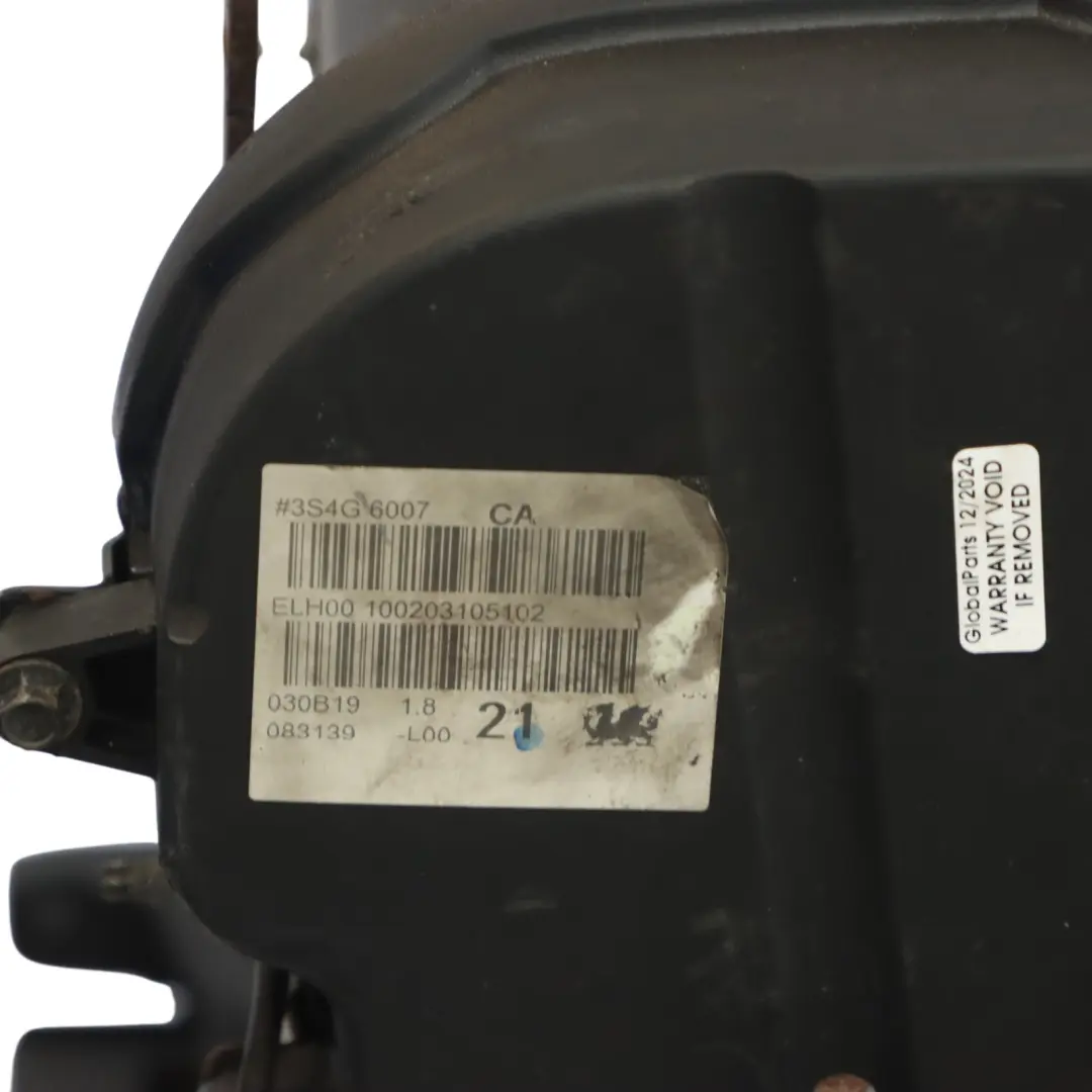 Ford Transit Connect 1 Bare Engine 1.8 Duratec Flex Zetec EYPC 116HP WARRANTY - SKU 1218473 - Part number 1218473