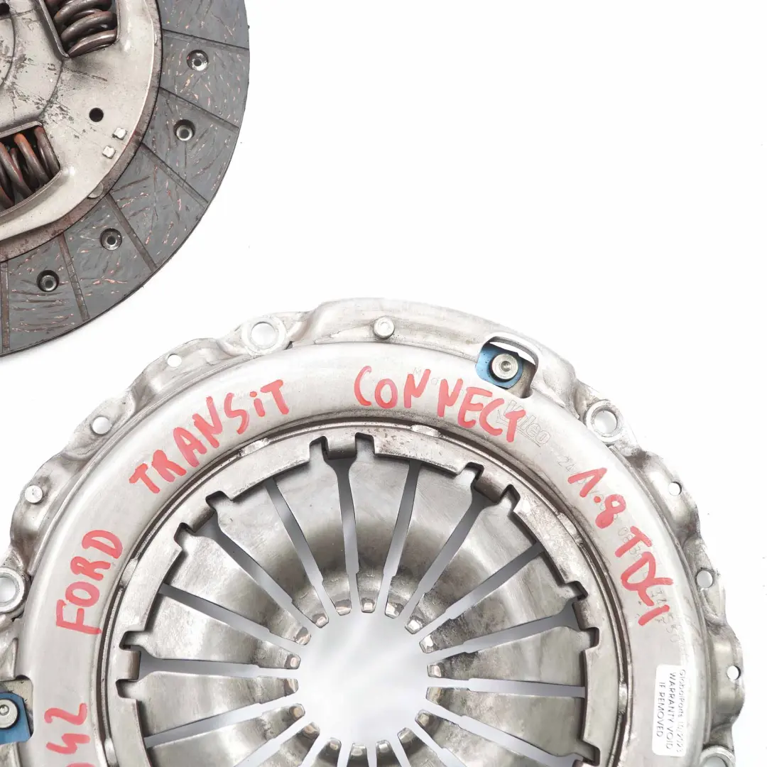 Mass Flywheel Clutch Kit Manual to Ford Transit Connect 1.8 TDCi Dual Twin with Part number 1228894 Ford Transit Connect 1.8 TDCi Dual Twin Mass Flywheel Clutch Kit Manual - SKU 1228894 - Part number 1228894