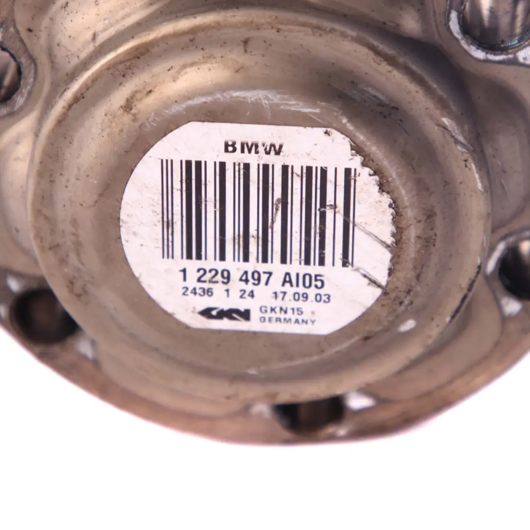 M54 Rear Left N/S Drive Output Shaft 1229497 to BMW Z4 Series E85 Cabrio 2.5i 3.0i with Part number 1229707 BMW Z4 Series E85 Cabrio 2.5i 3.0i M54 Rear Left N/S Drive Output Shaft 1229497 - SKU 1229707 - Part number 1229707