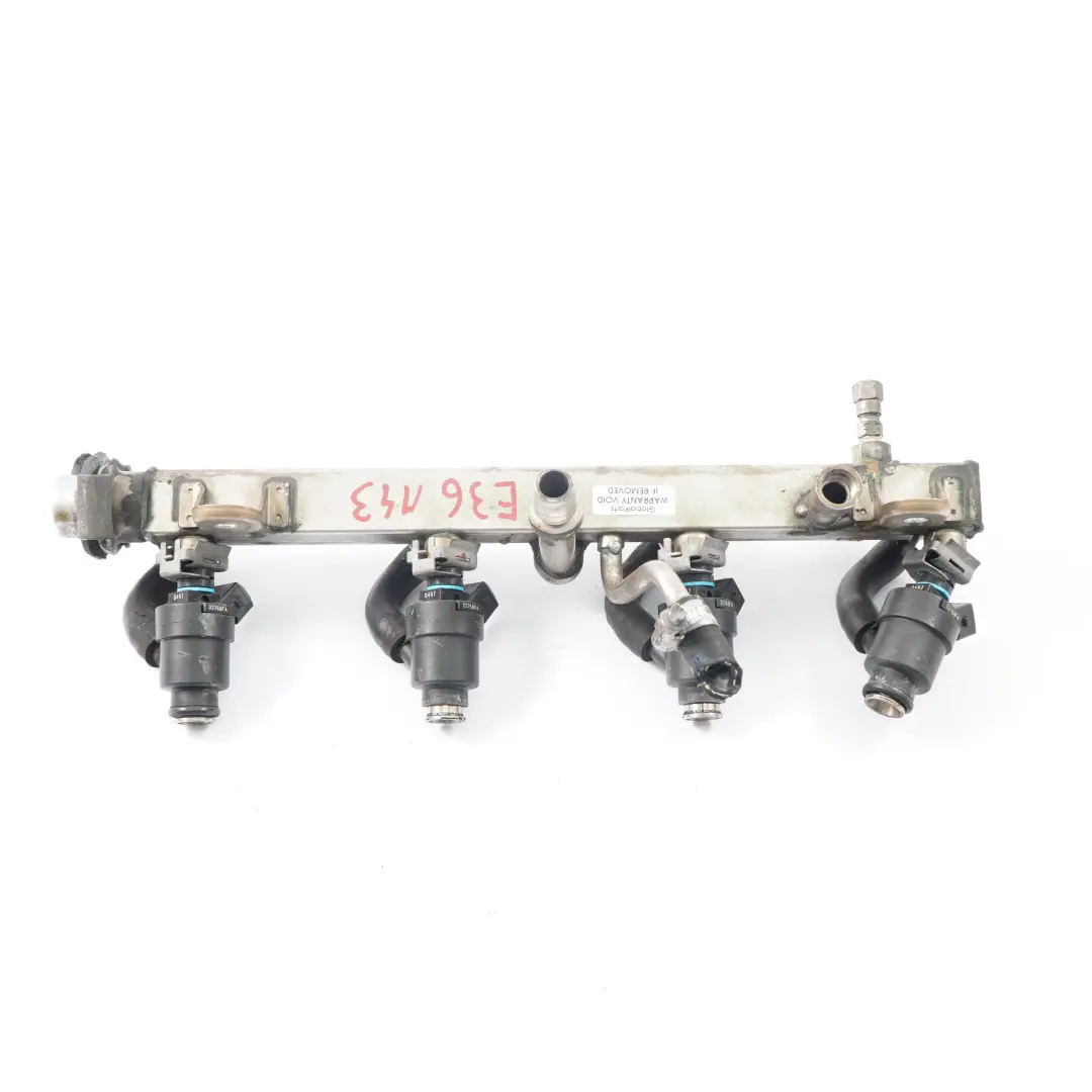 BMW E36 1.8i 316i M43 Gasolina Riel Alta Presion Inyeccion Combustible - SKU 1247904 - Número de pieza 1247904