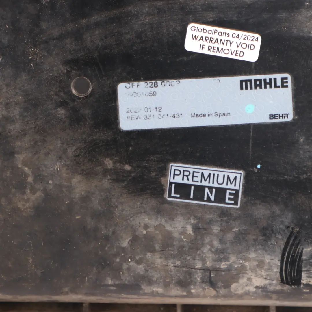 Citroen Relay 3 Radiator Pusher Fan Cooling Fan HDi Diesel to with Part number 1250 H4 Citroen Relay 3 Radiator Pusher Fan Cooling Fan HDi Diesel - SKU 1250 H4 - Part number 1250 H4