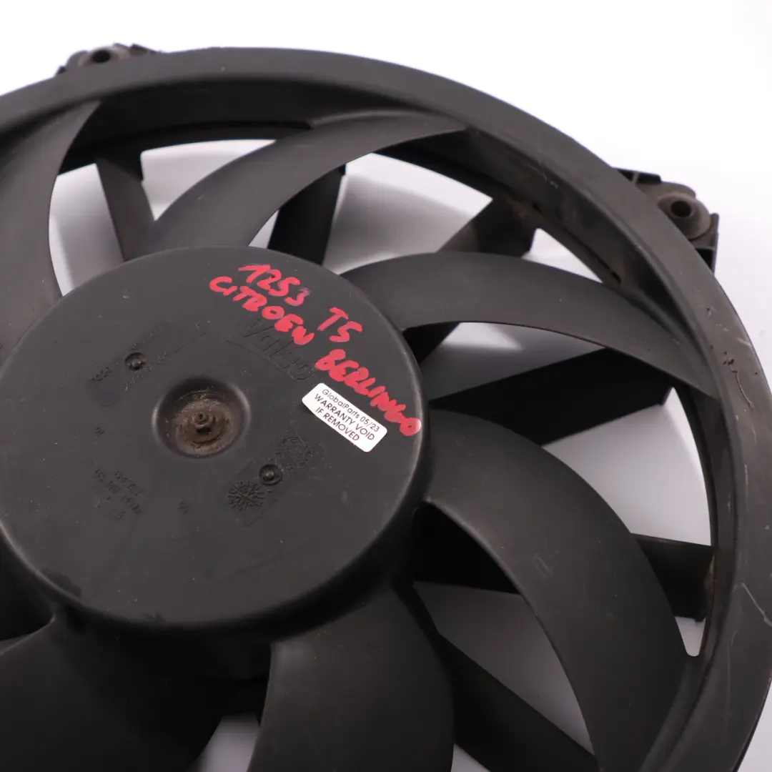  Ventilador radiador Citroen Berlingo Peugeot Partner Refrigeración 9673009880 - SKU 1253T5 - Número de pieza 1253T5