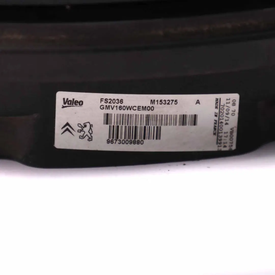  Ventilador radiador Citroen Berlingo Peugeot Partner Refrigeración 9673009880 - SKU 1253T5 - Número de pieza 1253T5