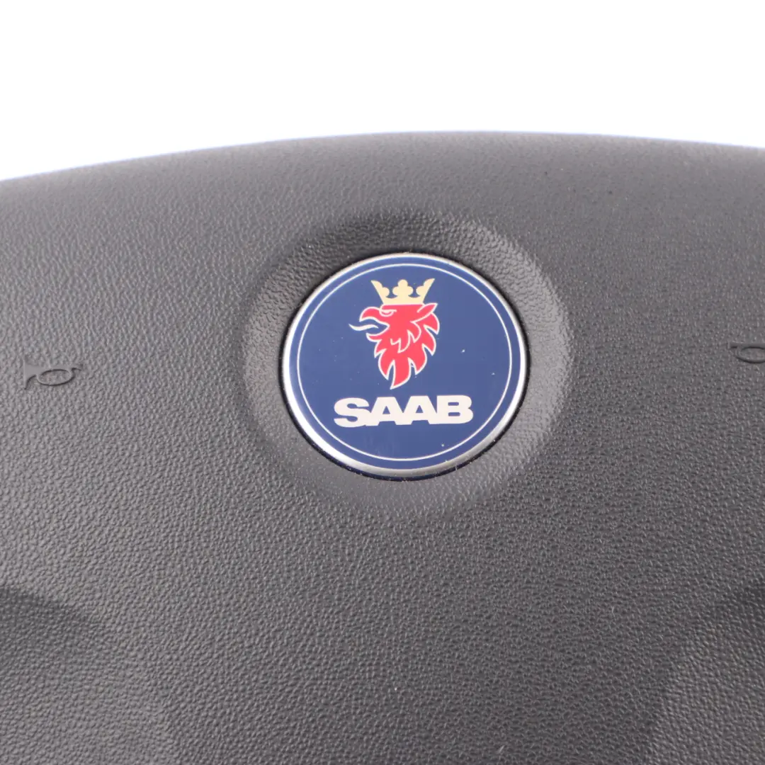Saab 9-3 Steering Wheel Air Bag Driver Safety Module Airbag Black - SKU 12757622 - Part number 12757622