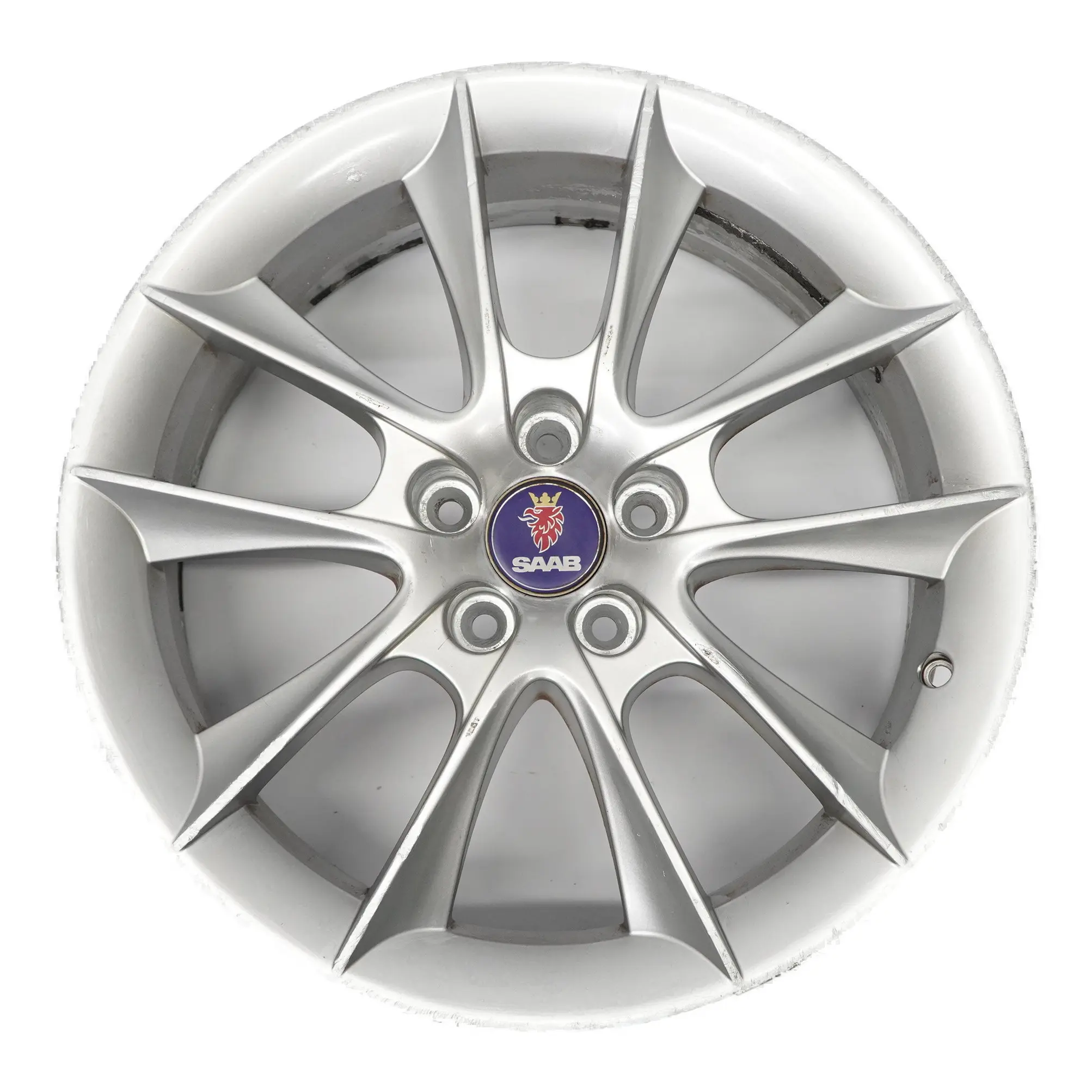 Saab 9-3 Cerchio in lega argento 18" ET:41 7.5J 12763042