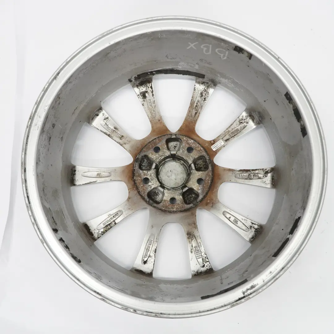 Jante argentée en alliage 18" ET:41 7.5J pour Saab 9-3 à propos du numéro de pièce 12763042 Saab 9-3 Jante argentée en alliage 18" ET:41 7.5J - SKU 12763042-1 - Numéro de pièce 12763042