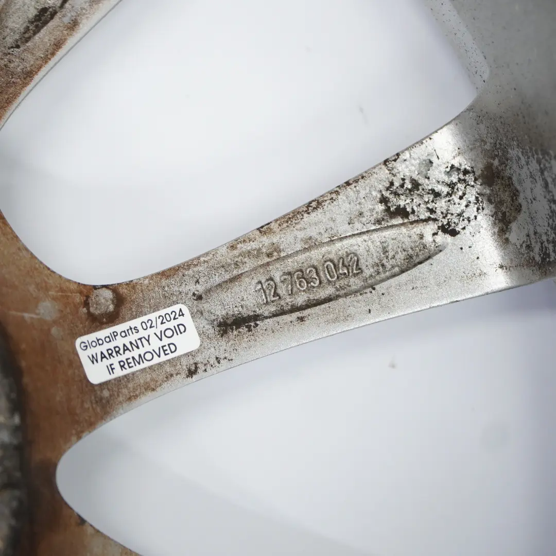 Saab 9-3 Cerchio in lega argento 18" ET:41 7.5J - SKU 12763042-1 - Numero di parte 12763042