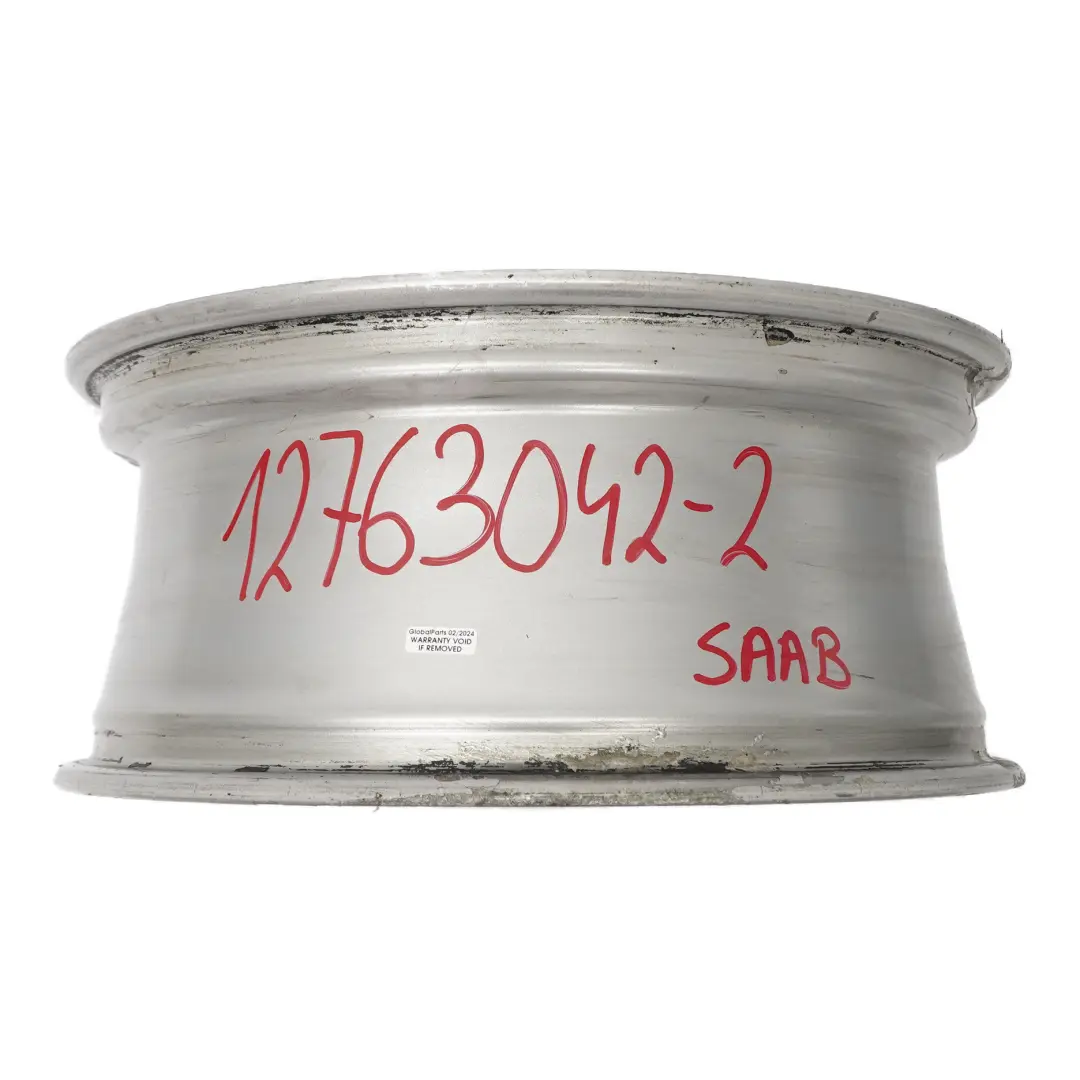 Saab 9-3 llanta de aleación de plata 18 "ET:41 7.5J - SKU 12763042-2 - Número de pieza 12763042