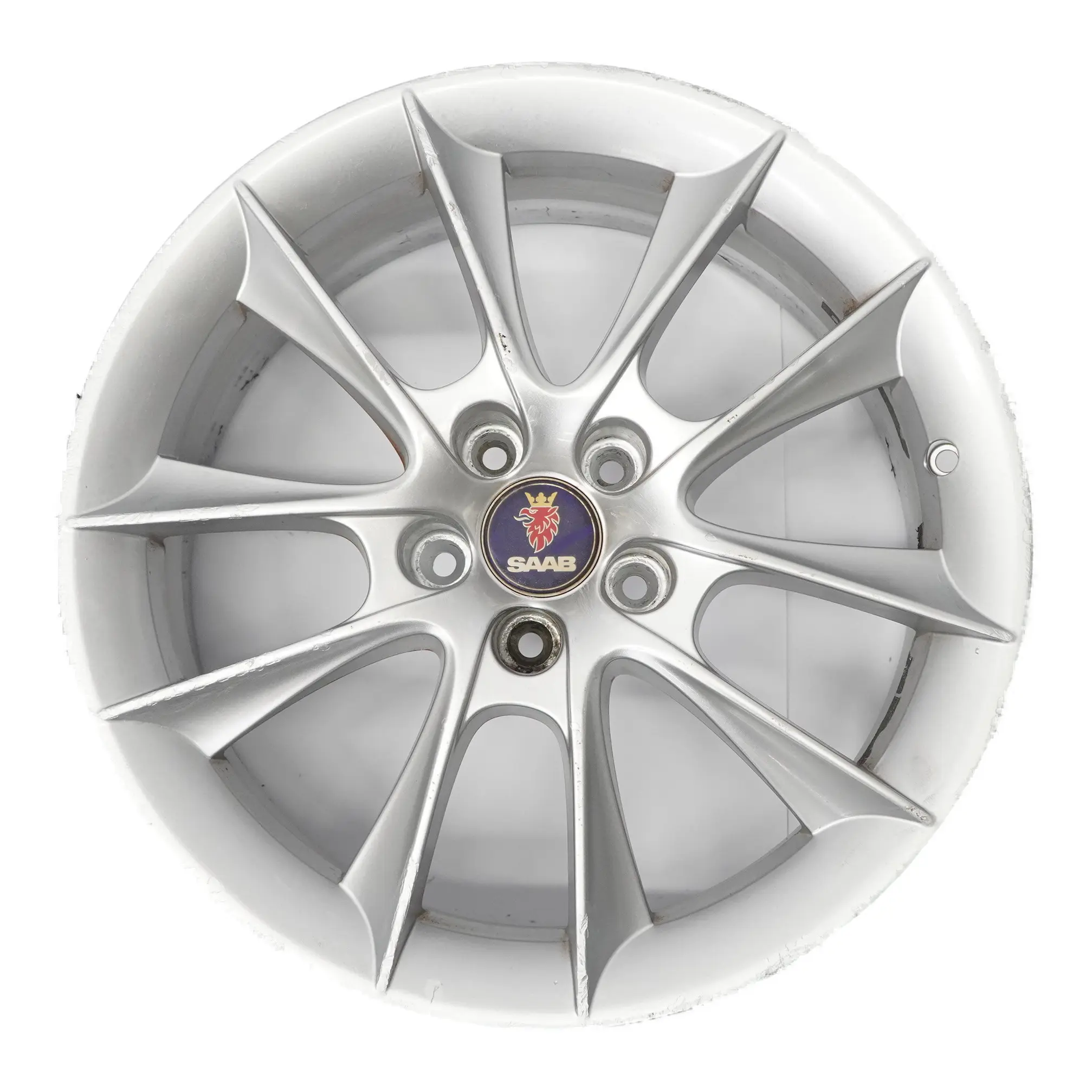 Saab 9-3 Cerchio in lega argento 18" ET:41 7.5J 12763042