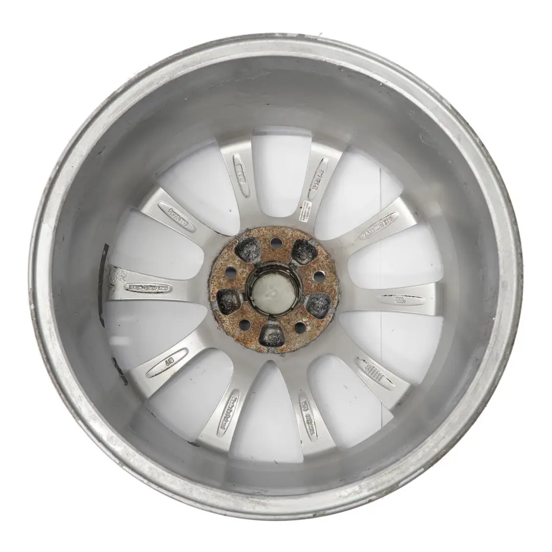 llanta de aleación de plata 18 "ET:41 7.5J para Saab 9-3 con número de pieza 12763042 Saab 9-3 llanta de aleación de plata 18 "ET:41 7.5J - SKU 12763042-2 - Número de pieza 12763042