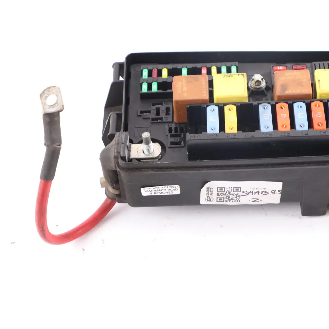 Fuse Box Relay Control Unit Module to SAAB 9-3 with Part number 12767115 SAAB 9-3 Fuse Box Relay Control Unit Module - SKU 12767115 - Part number 12767115