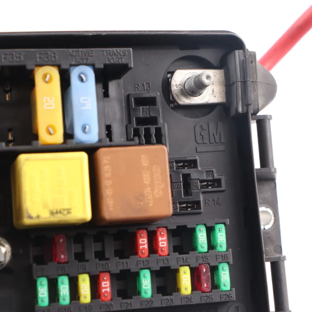 Fuse Box Relay Control Unit Module to SAAB 9-3 with Part number 12767115 SAAB 9-3 Fuse Box Relay Control Unit Module - SKU 12767115 - Part number 12767115