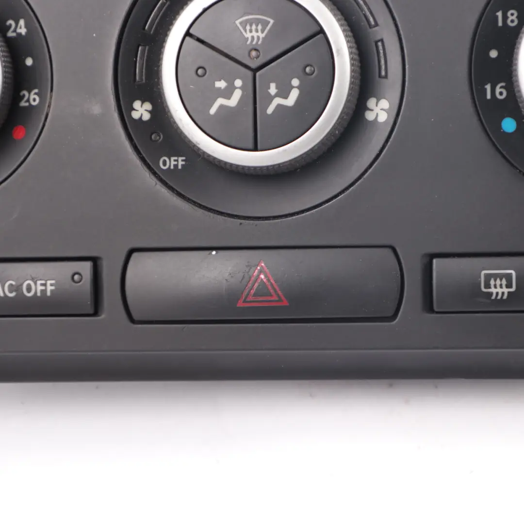 Conditioning Heater Blower Control Panel to SAAB 9-3 Air with Part number 12772891 SAAB 9-3 Air Conditioning Heater Blower Control Panel - SKU 12772891 - Part number 12772891