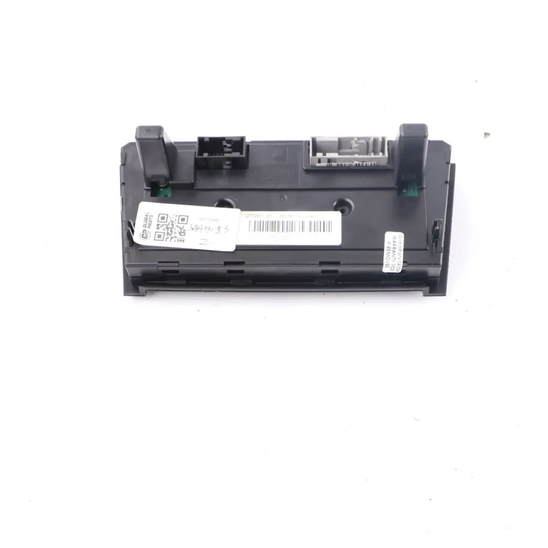 Conditioning Heater Blower Control Panel to SAAB 9-3 Air with Part number 12772891 SAAB 9-3 Air Conditioning Heater Blower Control Panel - SKU 12772891 - Part number 12772891