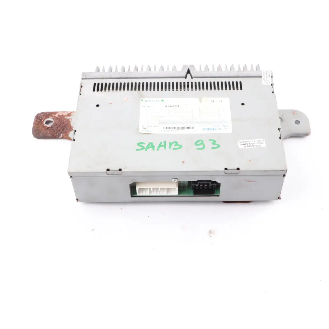 Audio Amplifier Booster Sound System Audio Control Unit Module to Saab 9-3 with Part number 12773377 Saab 9-3 Audio Amplifier Booster Sound System Audio Control Unit Module - SKU 12773377 - Part number 12773377