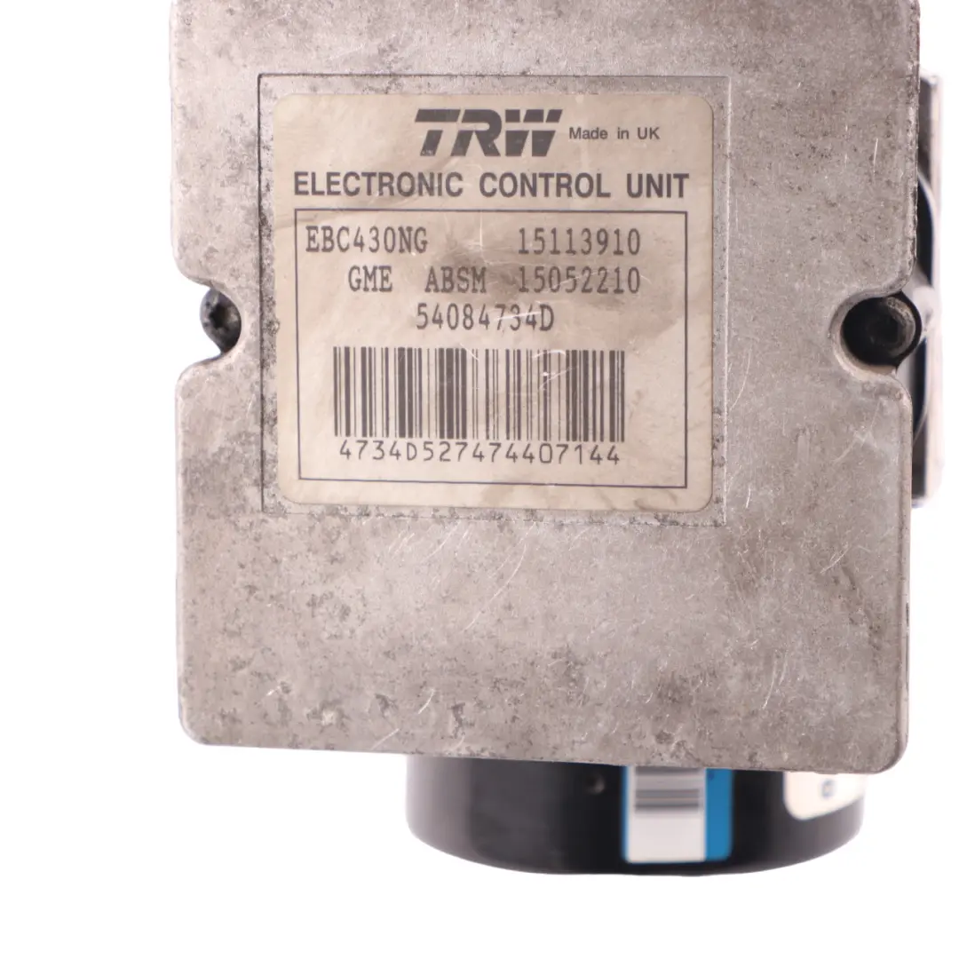 Brake Pump ABS Module Hydraulic Control Unit 15113910 to Saab 9-3 with Part number 12773672 Saab 9-3 Brake Pump ABS Module Hydraulic Control Unit 15113910 - SKU 12773672 - Part number 12773672