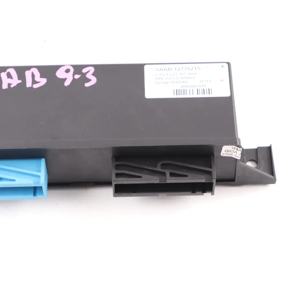 Saab 9-3 2 Convertible Roof Folding Top Control Unit Module ECU - SKU 12776215 - Part number 12776215