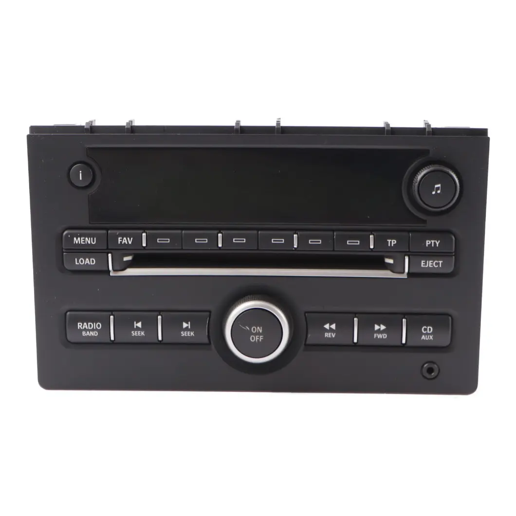Radio Stereo CD Player Head Unit to SAAB 9-3 with Part number 12779270 SAAB 9-3 Radio Stereo CD Player Head Unit - SKU 12779270 - Part number 12779270