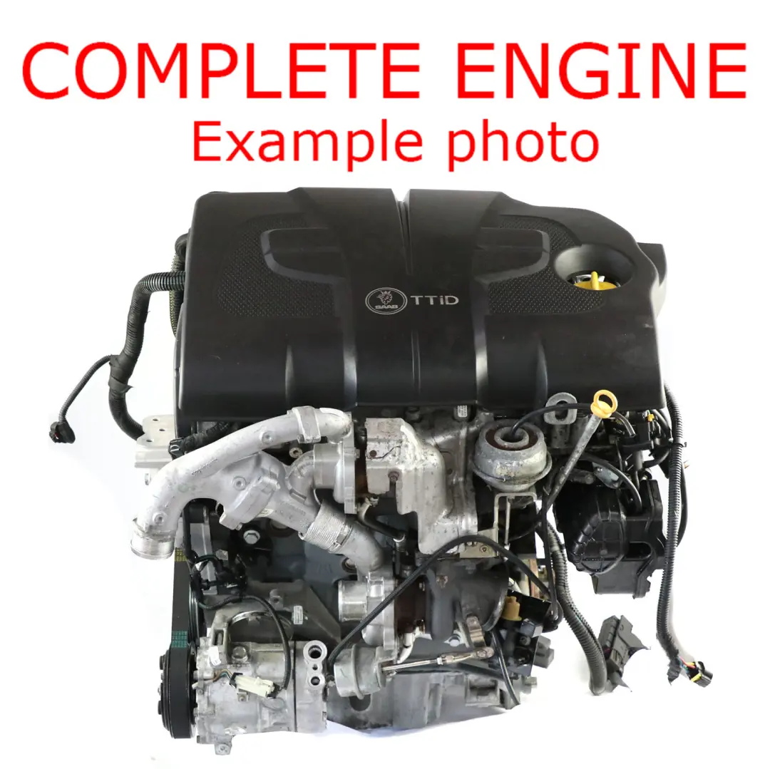 Cadillac BLS 1.9 D TTiD Moteur Nu Z19DTR 180CV 99 000 km, WARRANTY pour Saab 9-3 à propos du numéro de pièce 12797016 Saab 9-3 Cadillac BLS 1.9 D TTiD Moteur Nu Z19DTR 180CV 99 000 km, WARRANTY - SKU 12797016 - Numéro de pièce 12797016