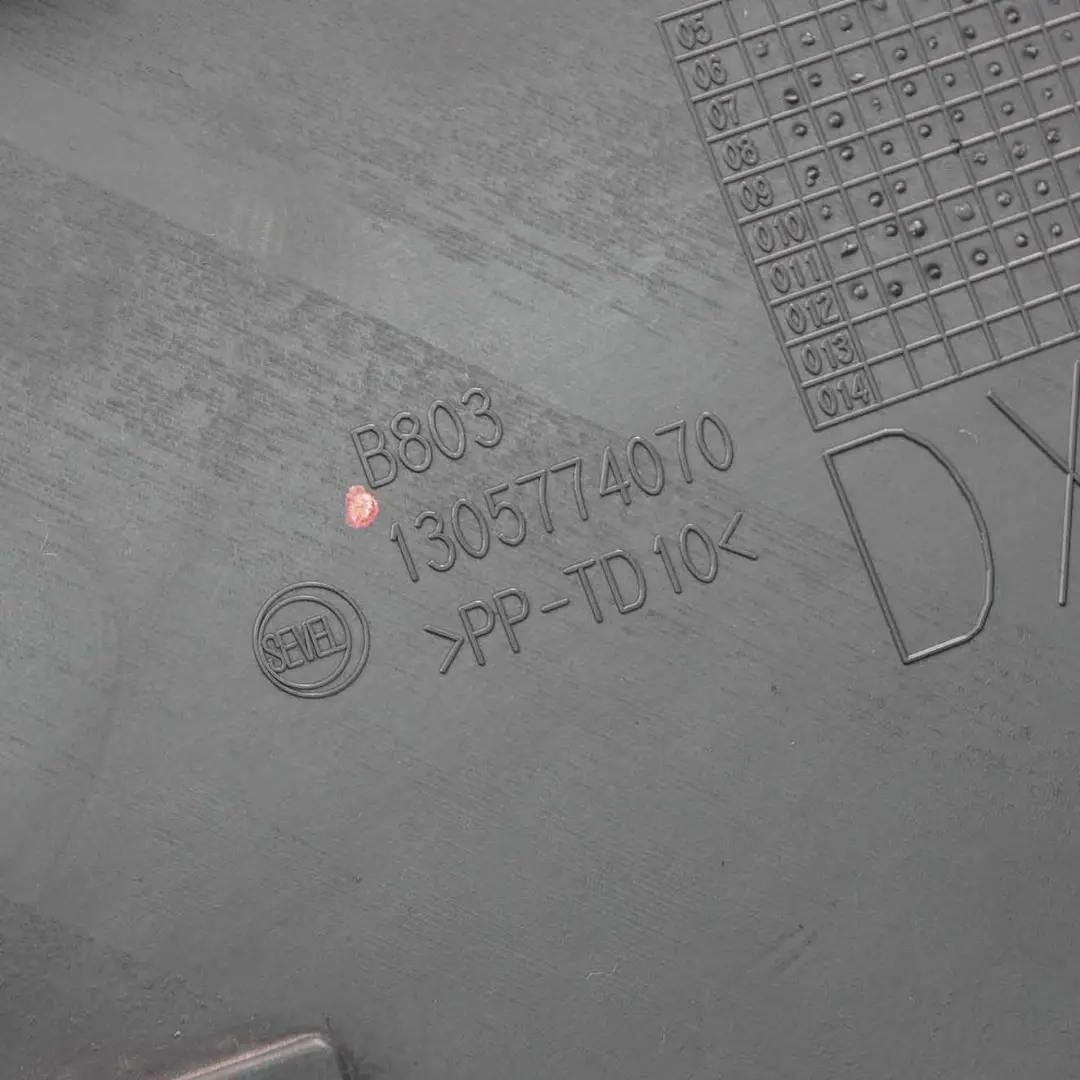  Modanatura porta Fiat Ducato Peugeot Boxer posteriore diritto - SKU 1305774070 - Numero di parte 1305774070
