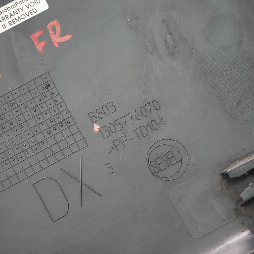 Fiat Ducato Peugeot Boxer Listwa Drzwi Prawy Przód - SKU 1305776070 - Numer Części 1305776070