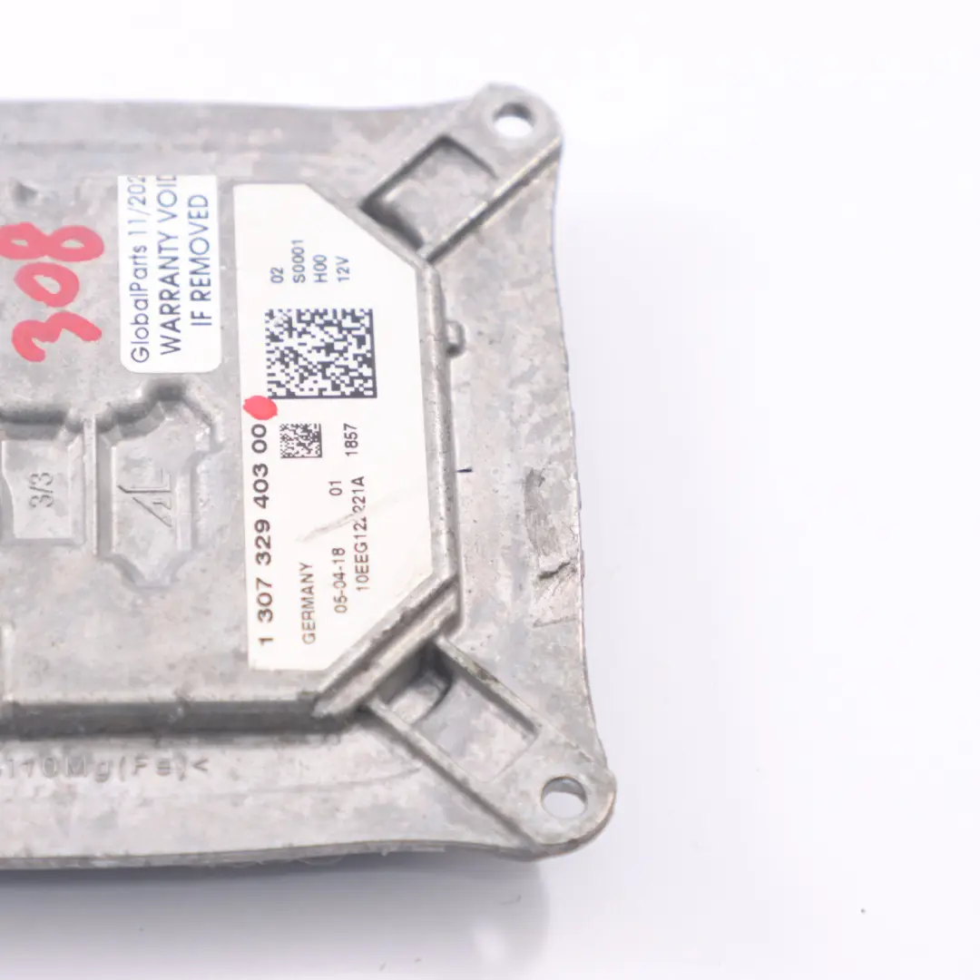 Przetwornica Xenon do Peugeot 308 o numerze 130732940300 Peugeot 308 Przetwornica Xenon - SKU 130732940300 - Numer Części 130732940300