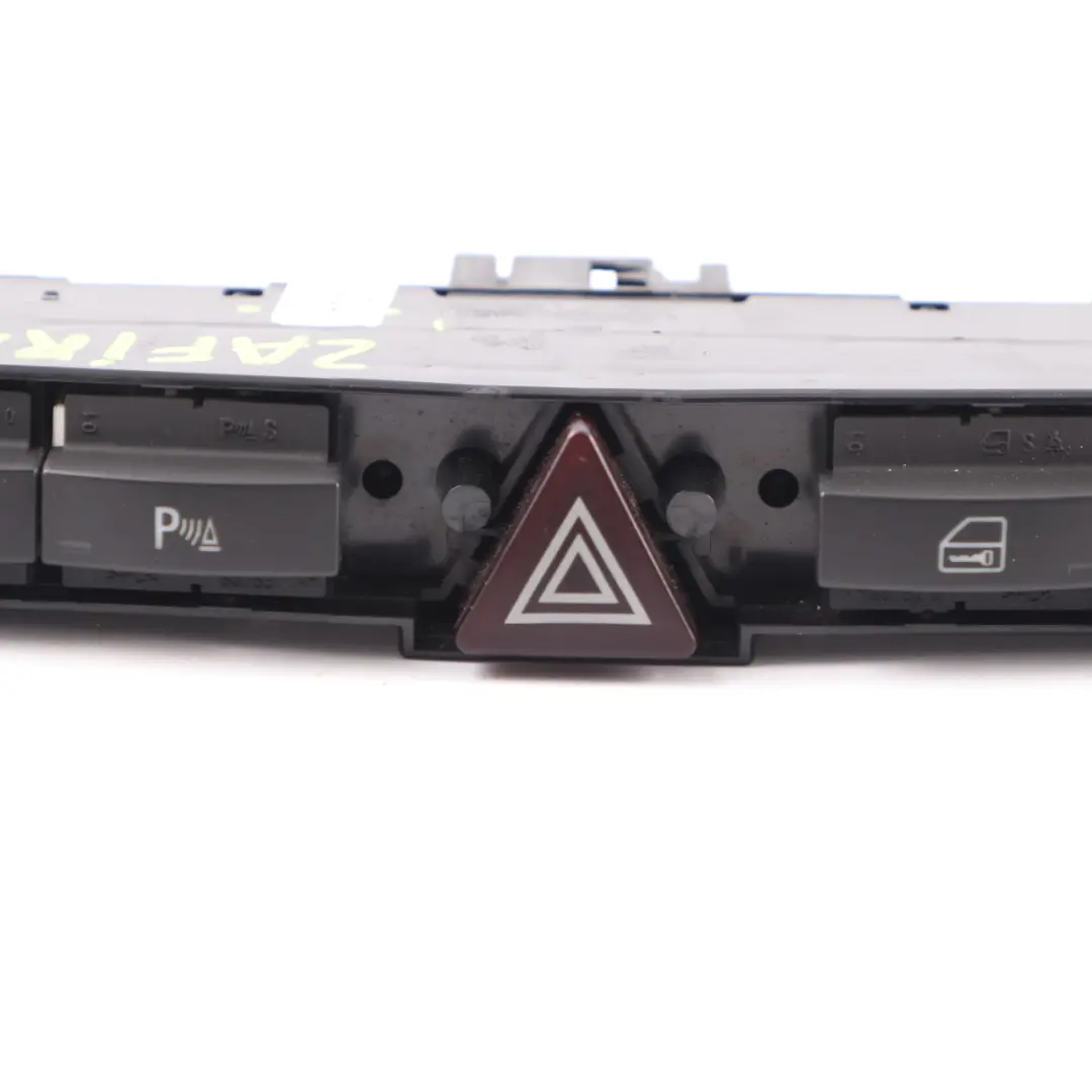 Hazard Light Panel Seats Door Lock Parktronic Switch to Vauxhall Zafira B with Part number 13100110 Vauxhall Zafira B Hazard Light Panel Seats Door Lock Parktronic Switch - SKU 13100110 - Part number 13100110