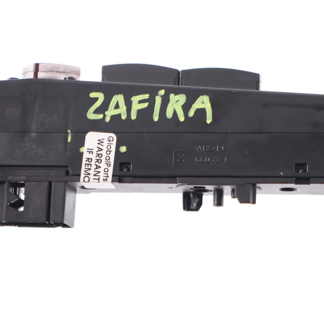 Vauxhall Zafira B Hazard Light Panel Seats Door Lock Parktronic Switch - SKU 13100110 - Part number 13100110