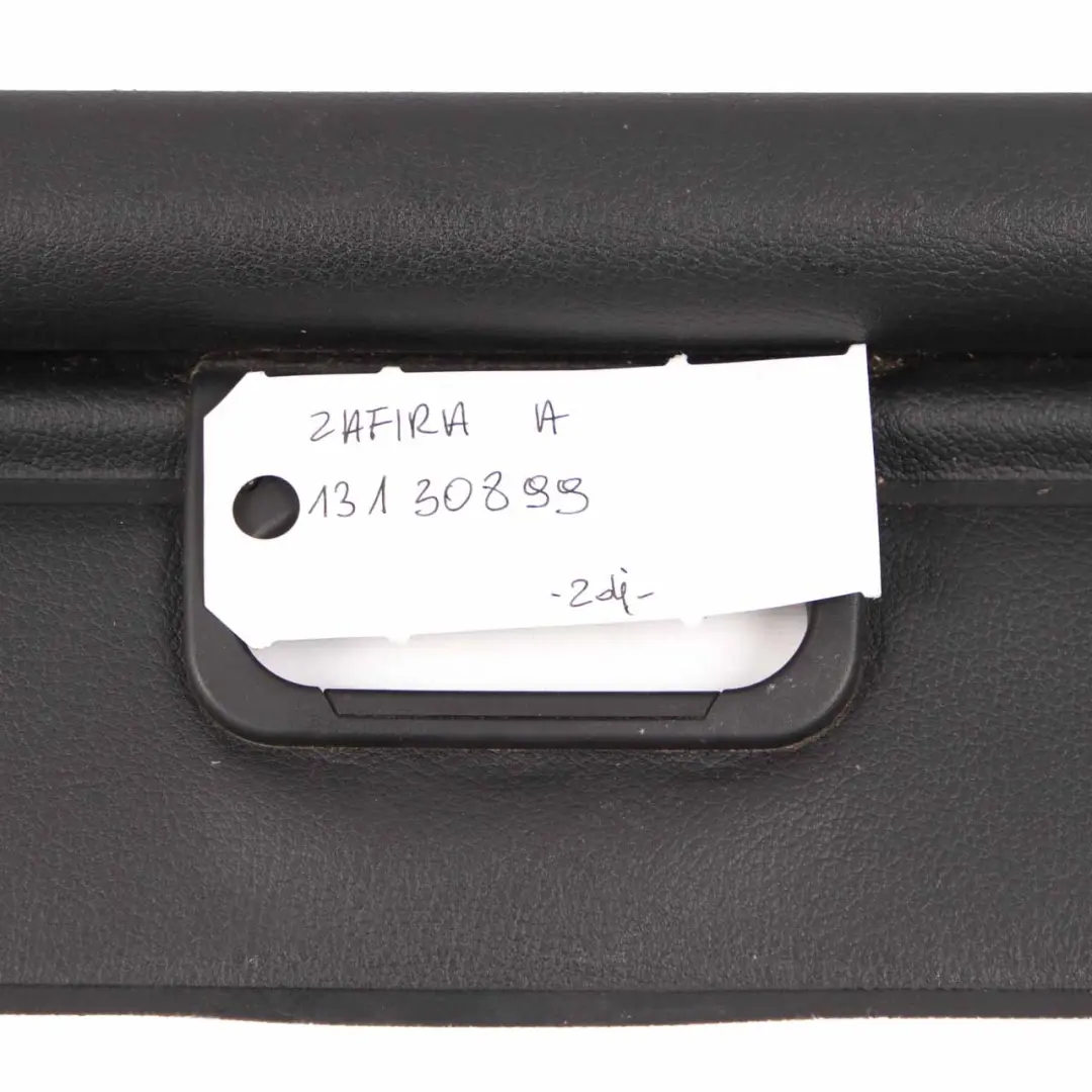 Roller Blind Compartment Parcel Storage Shelf to Vauxhall Zafira A Rear with Part number 13130899 Vauxhall Zafira A Rear Roller Blind Compartment Parcel Storage Shelf - SKU 13130899 - Part number 13130899