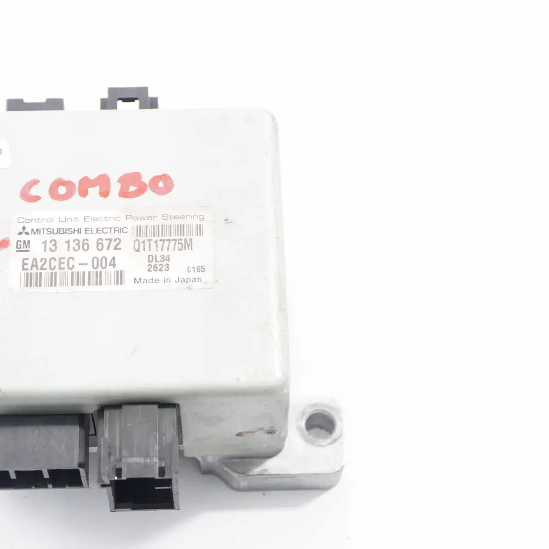 Opel Combo Steering Column Power Steering Control Unit Module ECU - SKU 13136672 - Part number 13136672