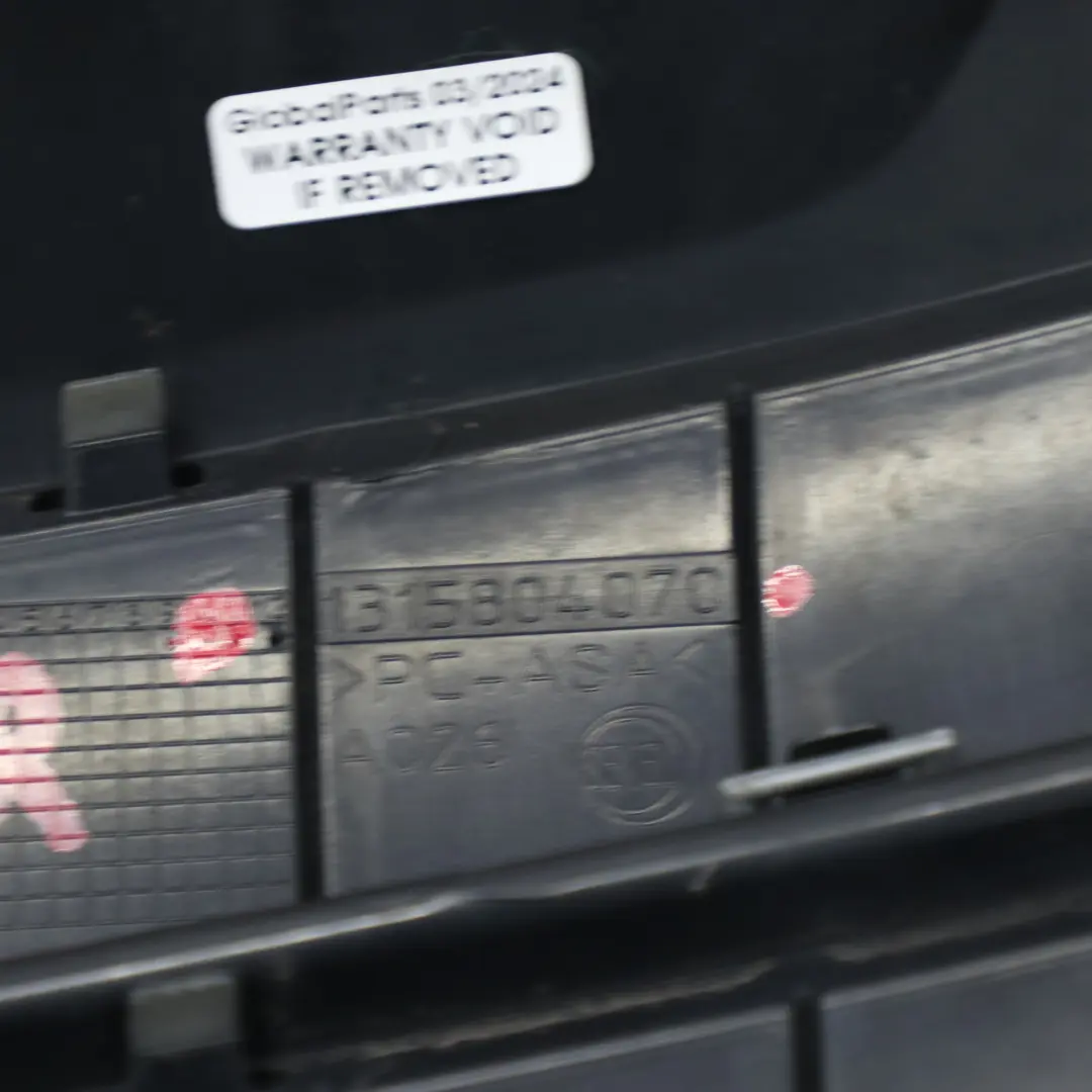  Citroen Jumper Osłona Atrapa Chłodnicy Przednia Srebrna - SKU 1315804070 - Numer Części 1315804070