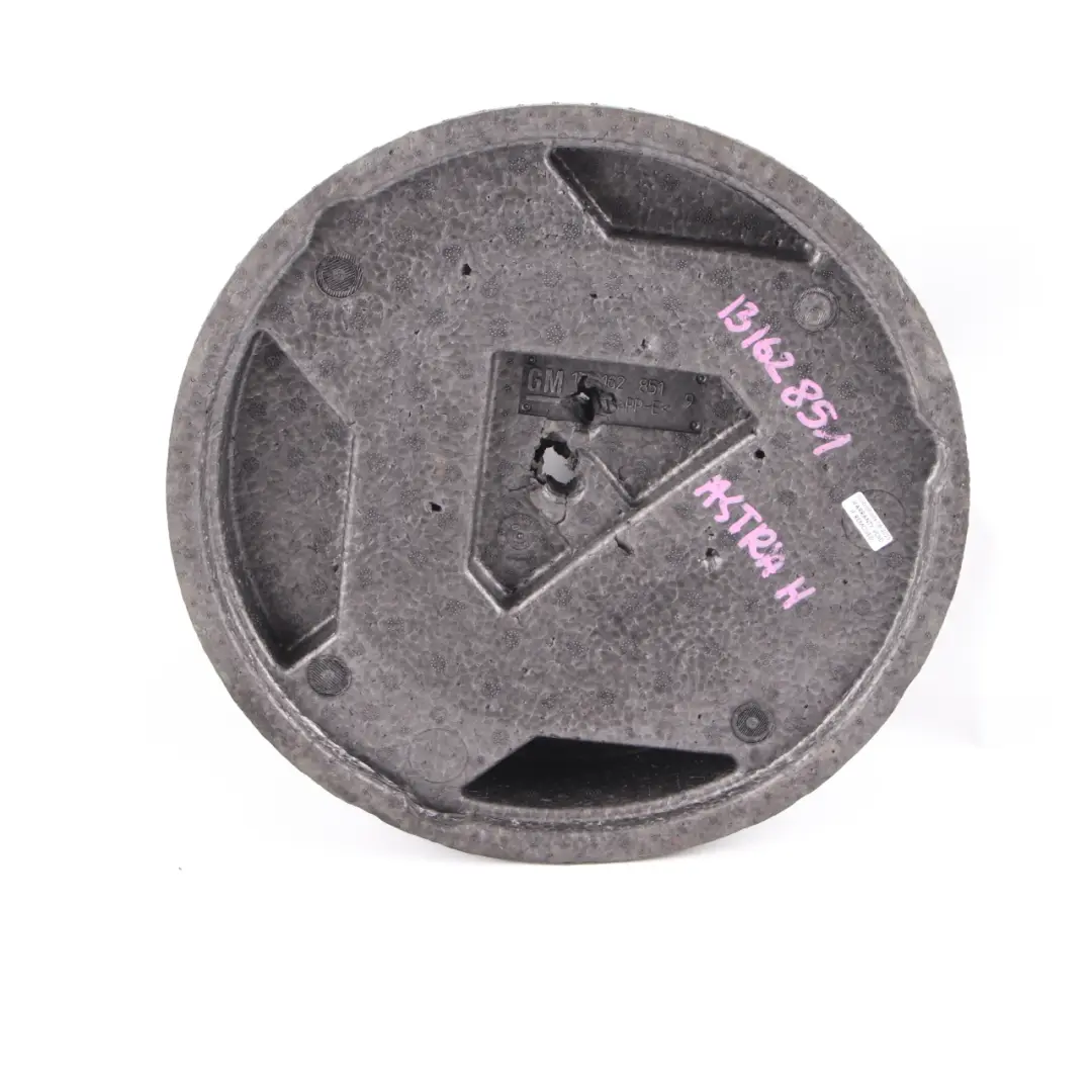 Boot Trunk Panel Tool Kit Storage Foam Wrench Jack to Vauxhall Astra H with Part number 13162851 Vauxhall Astra H Boot Trunk Panel Tool Kit Storage Foam Wrench Jack - SKU 13162851 - Part number 13162851