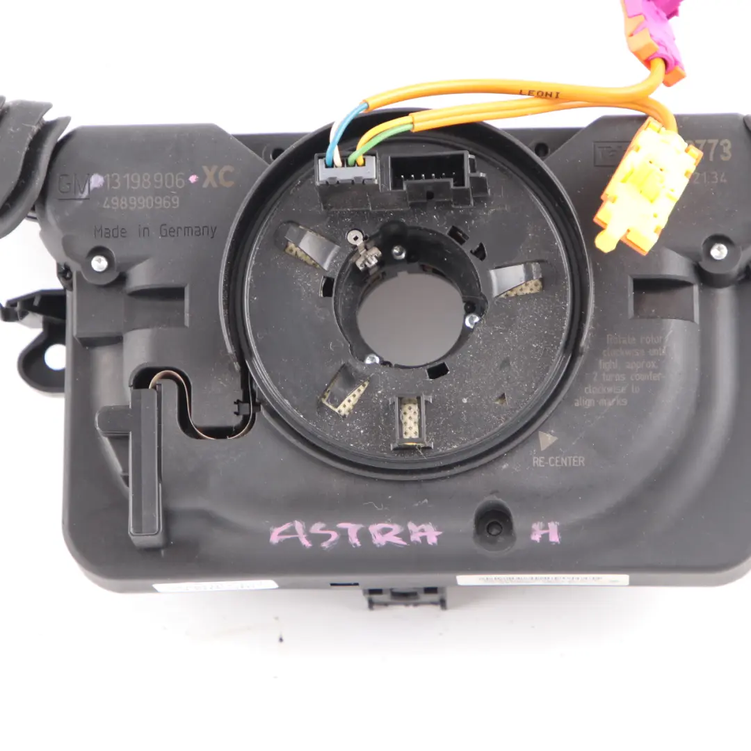 Vauxhall Astra H Switch Cluster Steering Column Wiper Stalk - SKU 13198906 - Part number 13198906