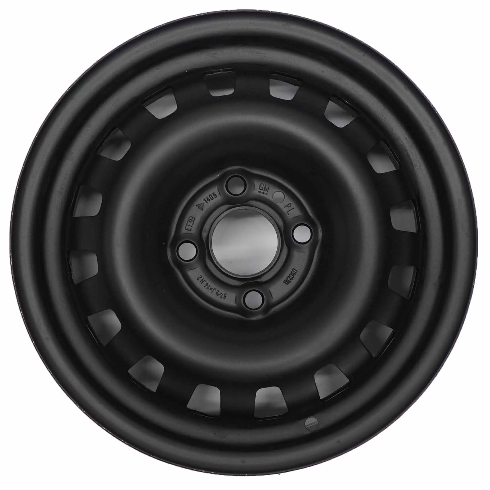 Opel Corsa D Cerchio in acciaio nero 5.5J 14'' ET:39 13211896